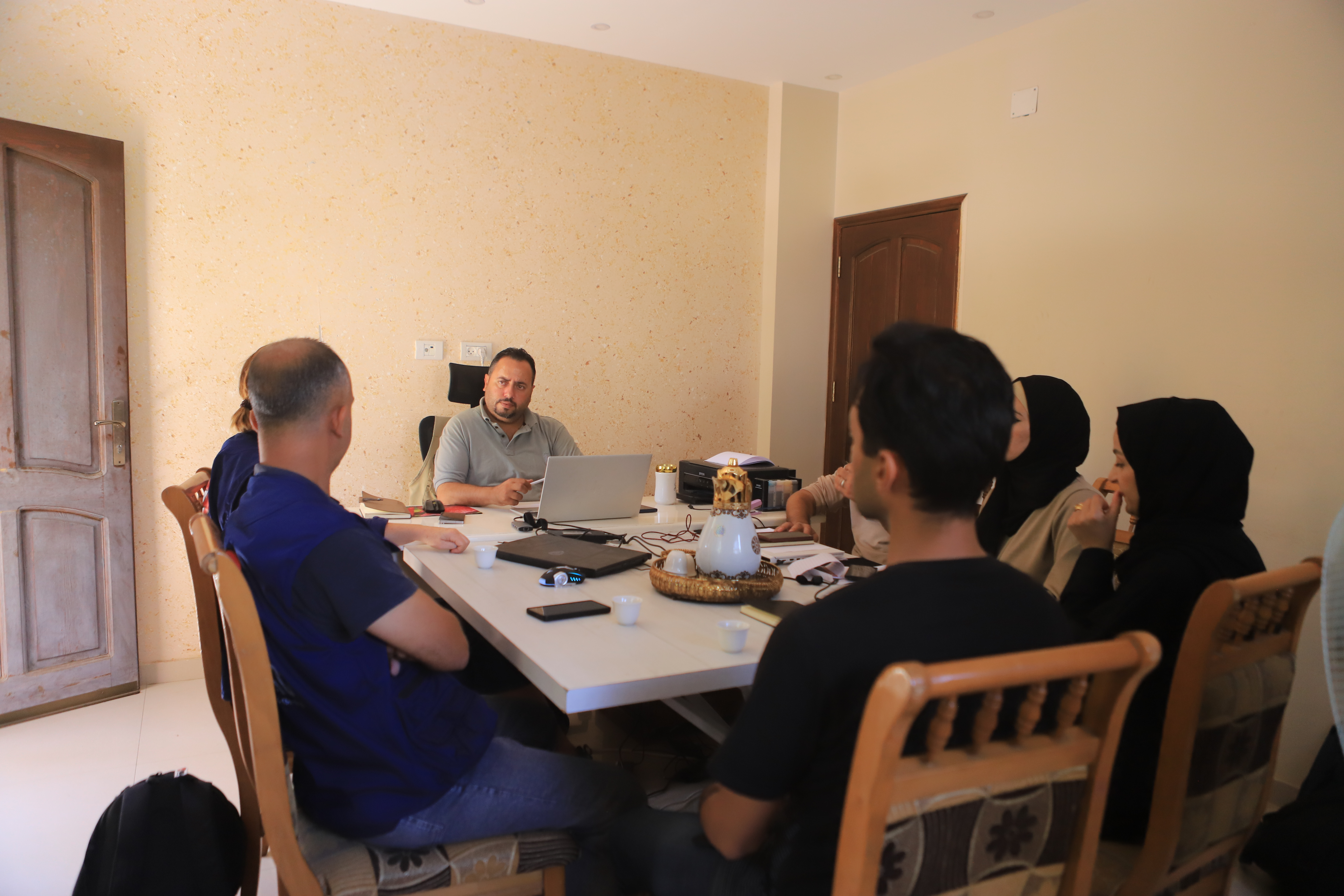 المركز السعودي يستقبل وفداً من اللجنة النرويجية للمساعدات NORWAC